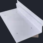 Repisa panel blanca